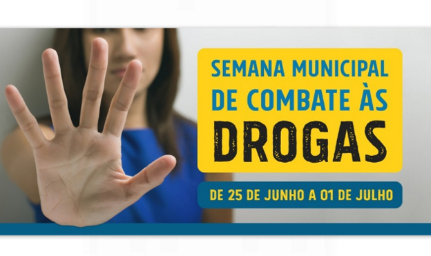 Semana de Combate às Drogas acontece entre 25 e 30 de junho (21/06/2018 00:00:00)
