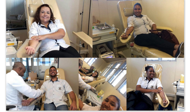 Campanha: Servidores da Câmara doam sangue no Hemominas (12/07/2018 00:00:00)