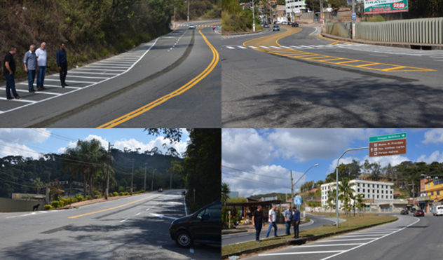 Após reclamações da população, vereadores visitam trecho da Av. Juiz de Fora que sofreu alterações de sinalização (23/07/2018 00:00:00)