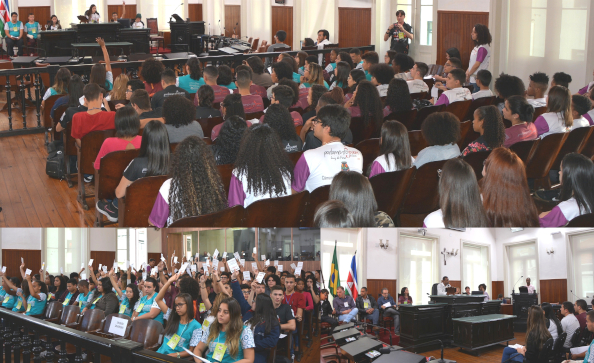 Polo Zona da Mata II e Caparaó define propostas  para etapa estadual do Parlamento Jovem (13/08/2018 00:00:00)