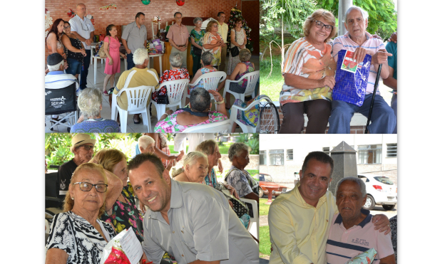 Comissão entrega presentes da campanha Neste Natal faça um idoso mais feliz (17/12/2018 00:00:00)