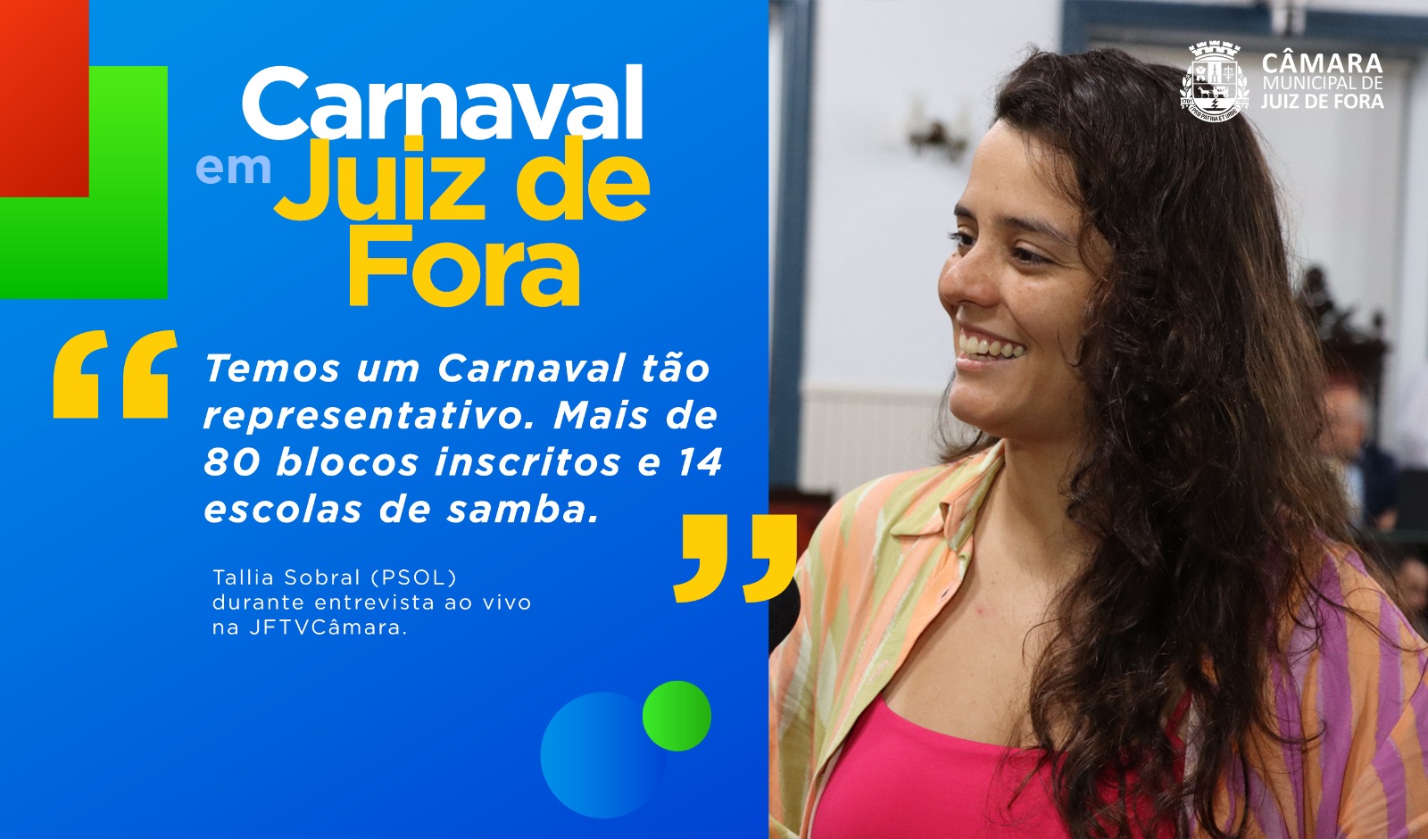 Ao Vivo - Tallia Sobral destaca Carnaval de Juiz de Fora (10/02/2023 00:00:00)