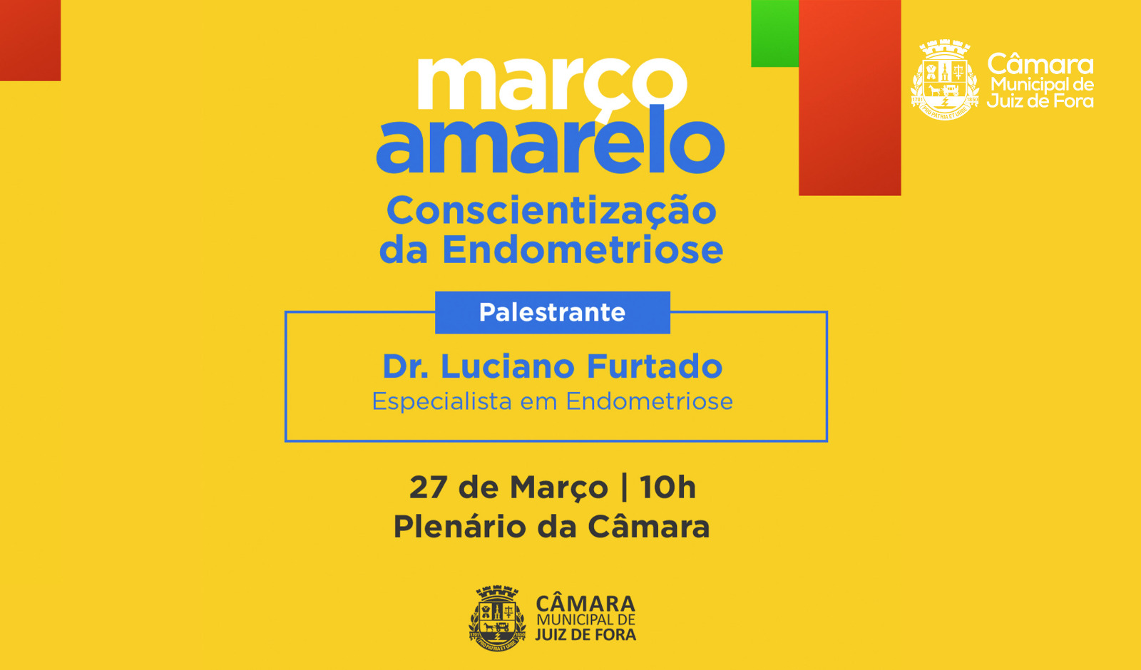 Comissão de Saúde promoverá palestra sobre endometriose (24/03/2023 00:00:00)