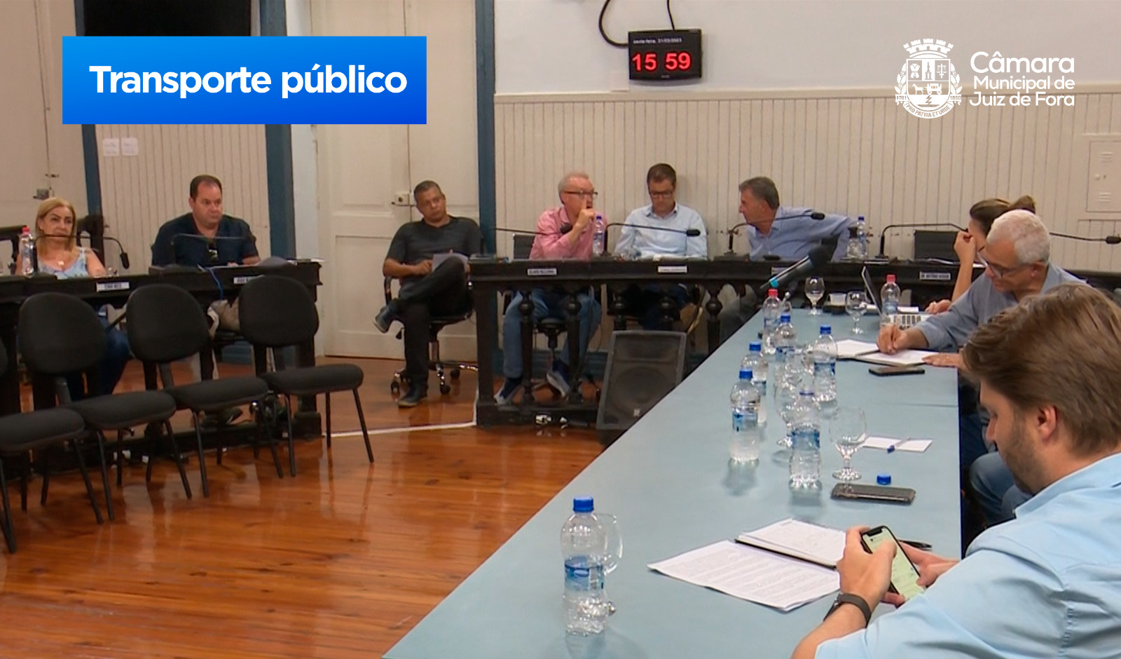 Câmara promove reunião técnica para debater transporte público (31/03/2023 00:00:00)