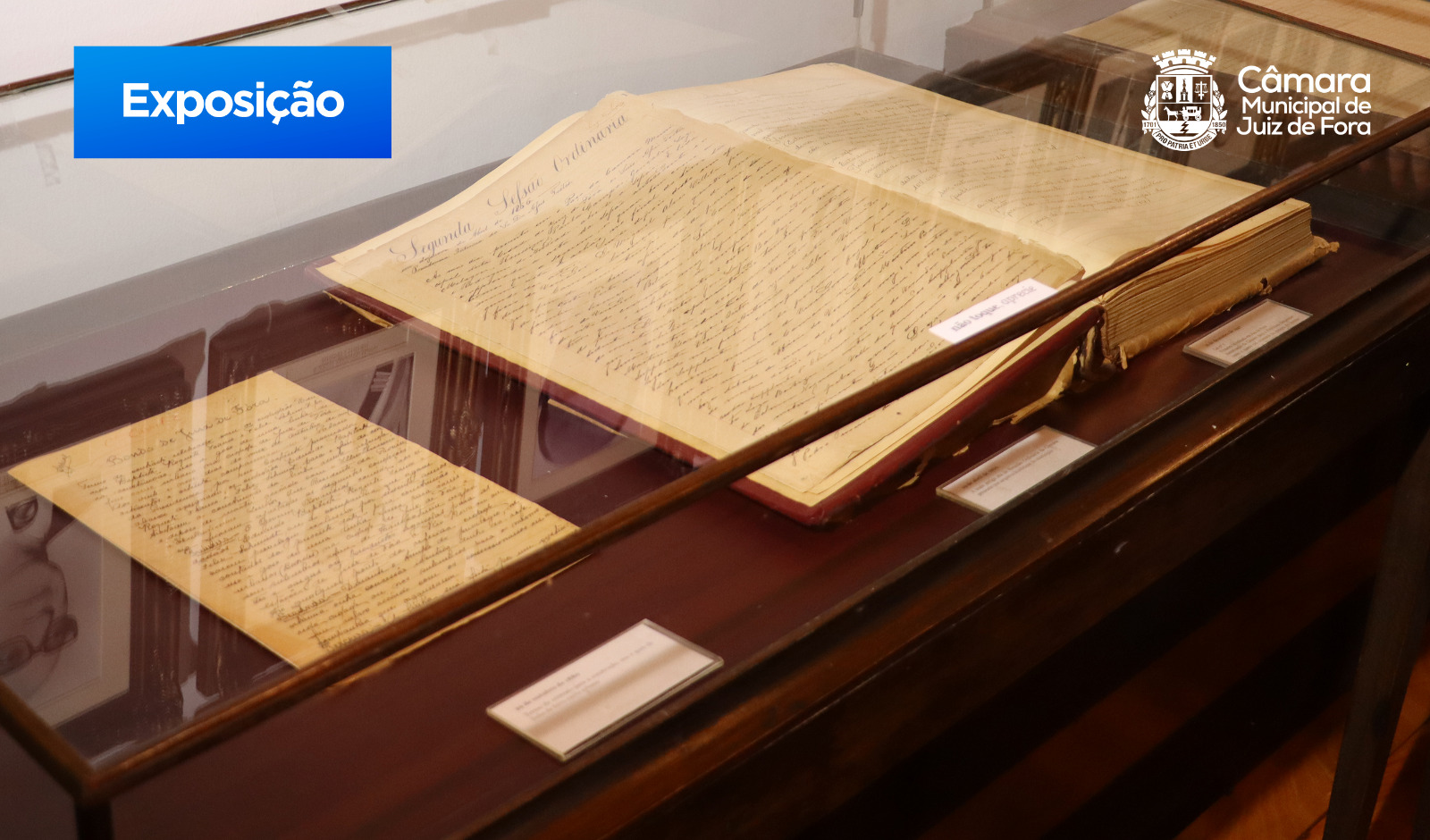 Câmara 170 anos - Documentos históricos ficarão expostos até o dia 12 (02/05/2023 00:00:00)