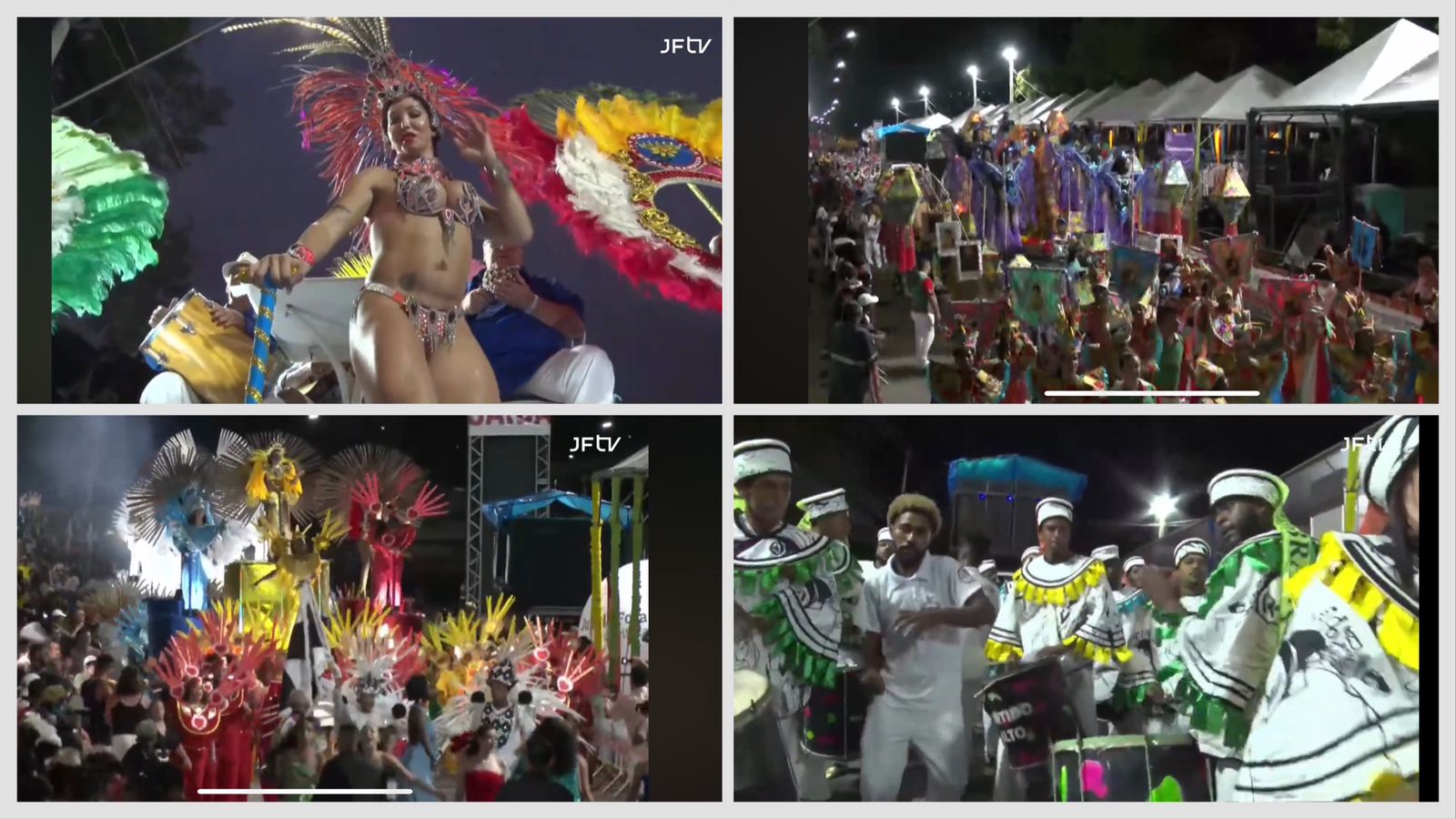 JFTV transmitiu o primeiro dia de desfile das escolas de samba de JF (11/02/2024 00:00:00)