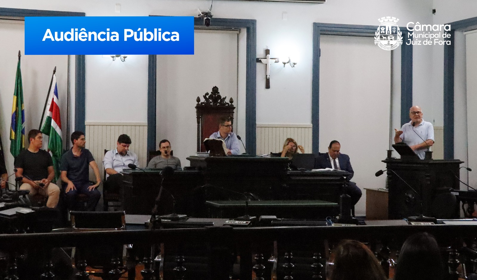 Câmara realiza Audiência Pública para esclarecer dúvidas dos proprietários de imóveis sobre a Reurb (30/04/2024 00:00:00)