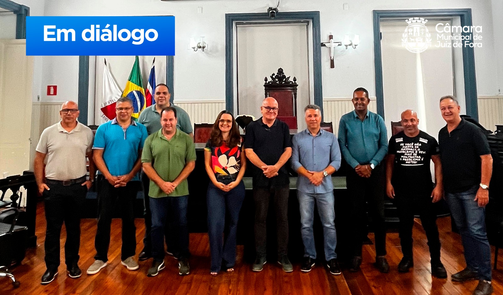 Vereadores e vice-prefeito discutem ações para o desenvolvimento de JF (22/01/2025 00:00:00)