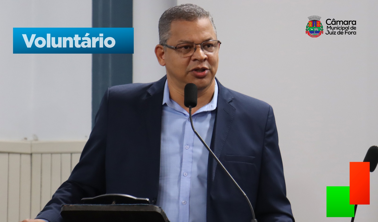 André Luiz Vieira apresenta projeto para criar Banco de Horas Voluntárias em JF (09/04/2025 00:00:00)