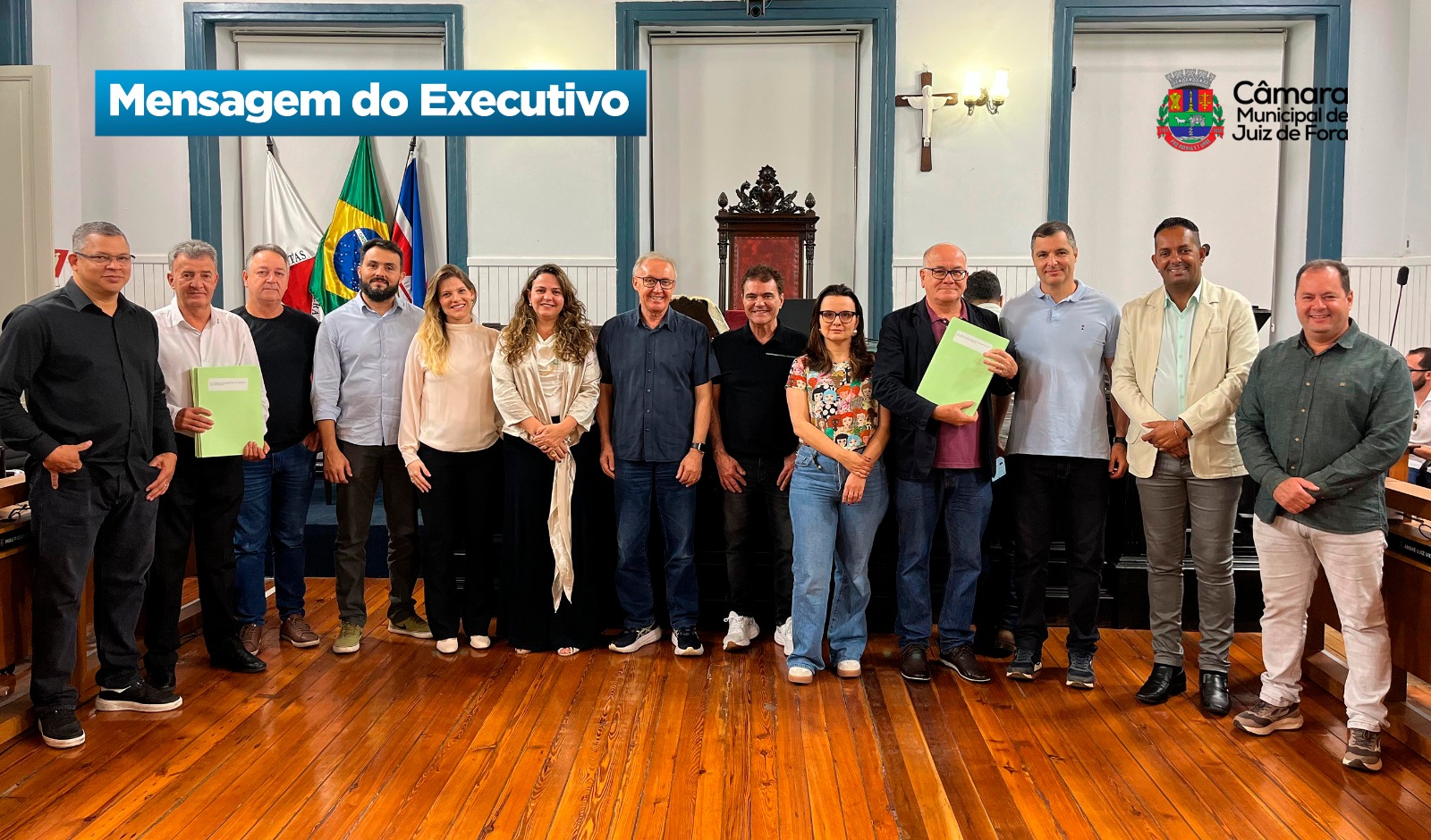 Câmara recebe pacote de cinco Mensagens do Executivo que visam alterar sistema tributário de JF (29/08/2025 00:00:00)