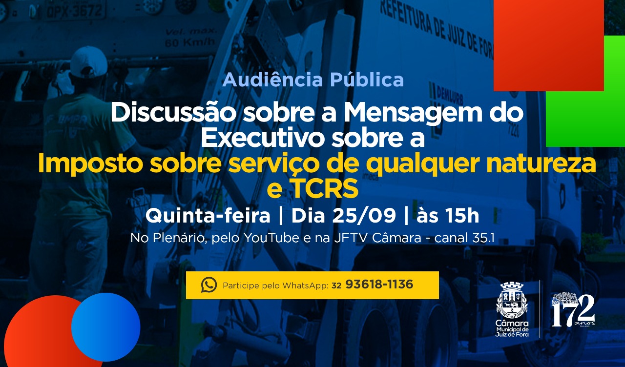 Audiência Pública - Câmara Municipal debate valores do ISSQN e de Taxa de Coleta de Resíduos Sólidos (22/09/2025 00:00:00)