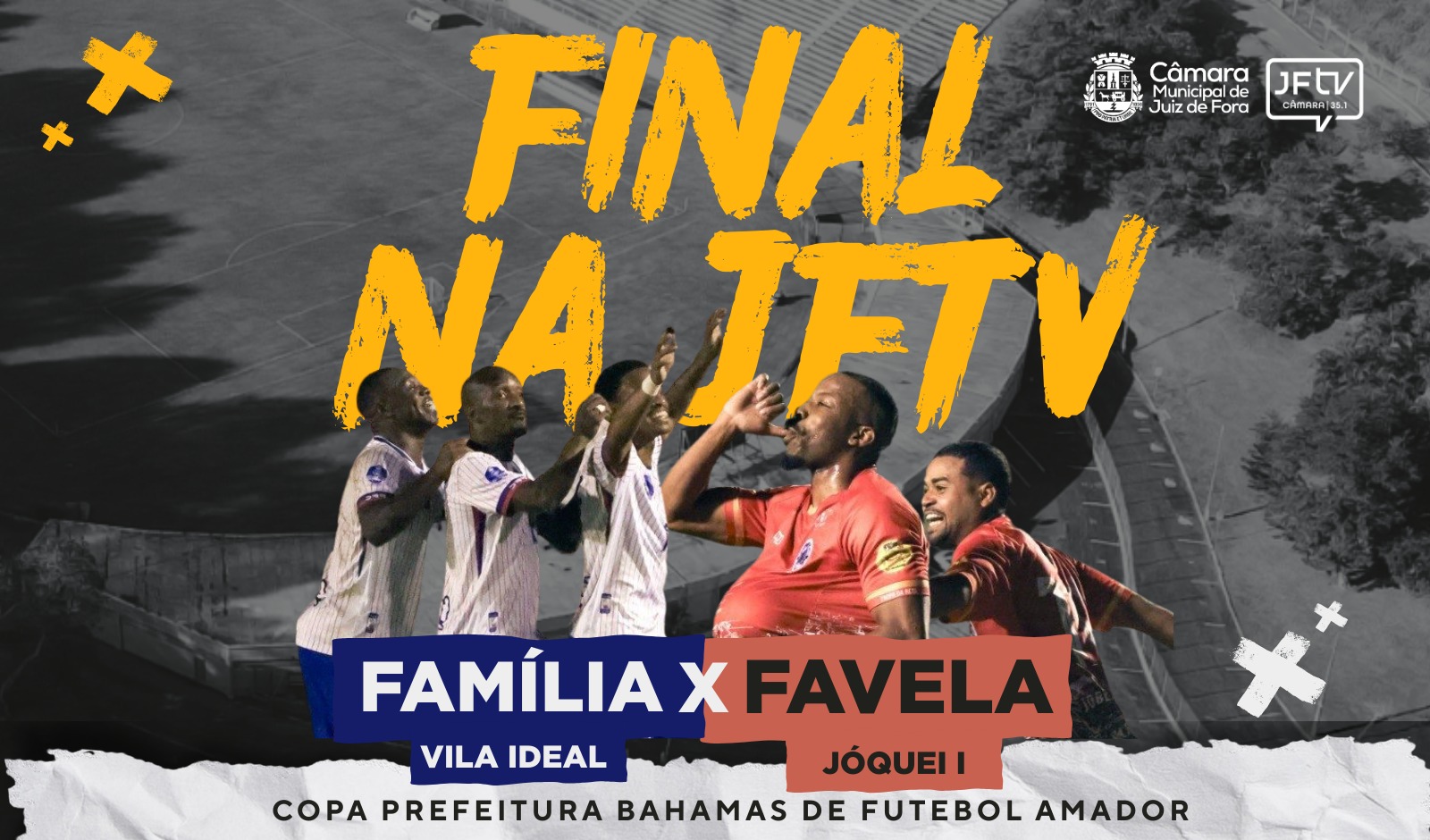 Copa Prefeitura Bahamas - JFTV vai transmitir final do masculino adulto (03/12/2025 00:00:00)