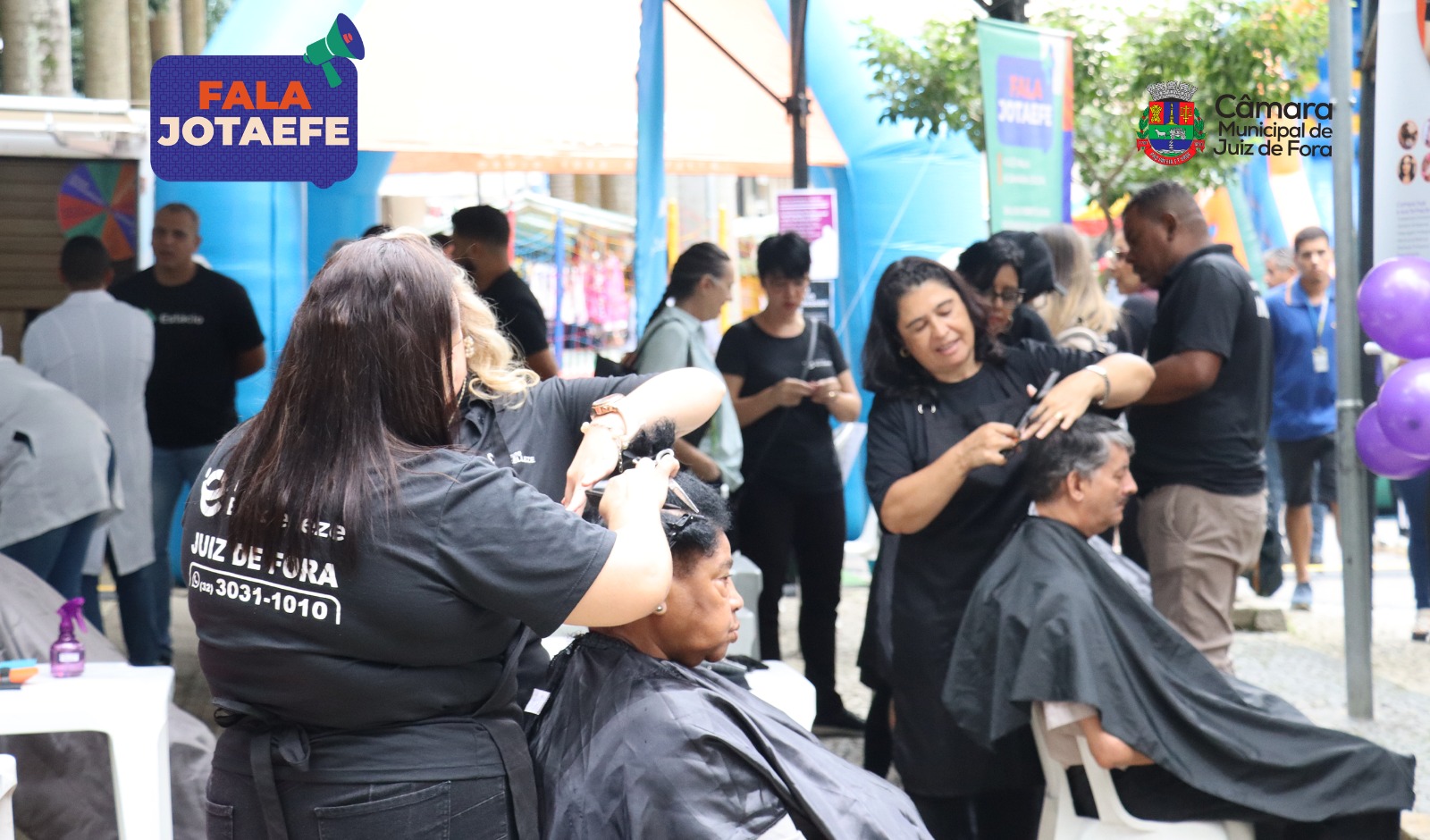 Fala JOTAEFE - Ação traz corte de cabelo para a população (19/06/2026 00:00:00)