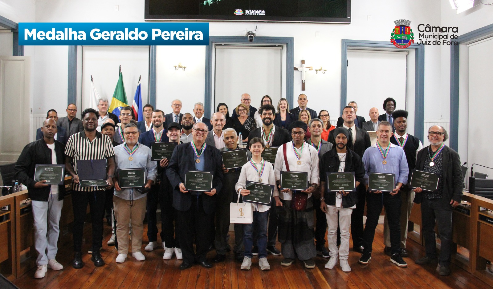 Medalha Geraldo Pereira - Homenagem a destaques na produção e difusão artístico-culturais (03/07/2026 00:00:00)