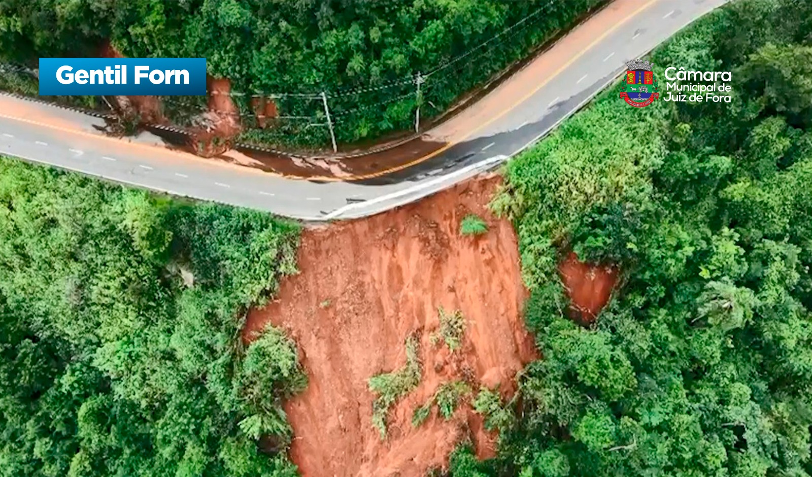 Câmara JF aprova - Financiamento de R$ 86,4 milhões para recuperação da Estrada Engenheiro Gentil Forn (14/07/2026 00:00:00)