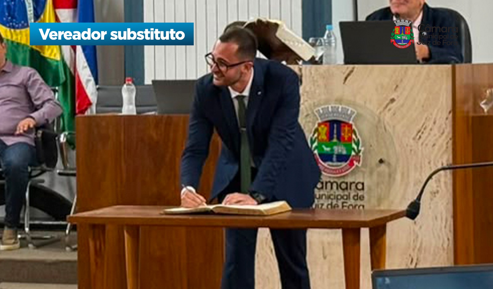 Posse Parlamentar - Yuri Fófano assume mandato como vereador substituto até 31 de setembro (20/08/2026 00:00:00)