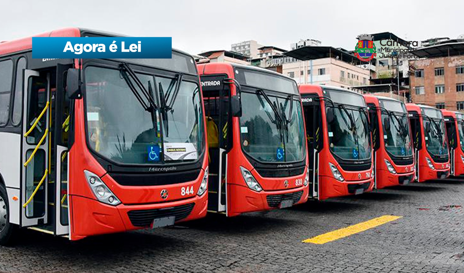 Agora é Lei - Transporte gratuito em ônibus para entidades sem fins lucrativos em Juiz de Fora (08/09/2026 00:00:00)