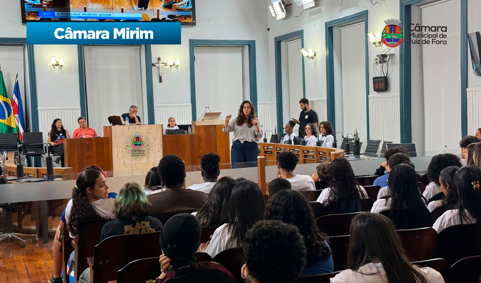 Câmara Mirim - Estudantes  escolhem Mesa Diretora (07/10/2026 00:00:00)