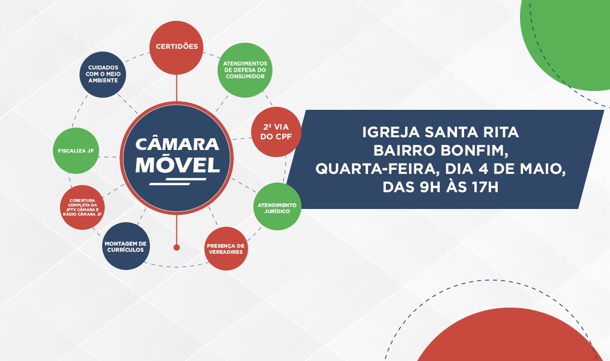 Câmara Móvel estará na Igreja Santa Rita, no Bairro Bonfim (29/04/2022 00:00:00)