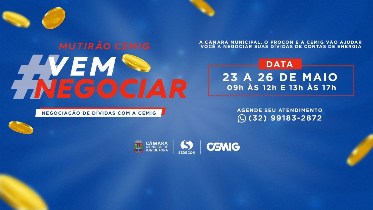 Começa o mutirão de negociação com a Cemig (23/05/2022 00:00:00)