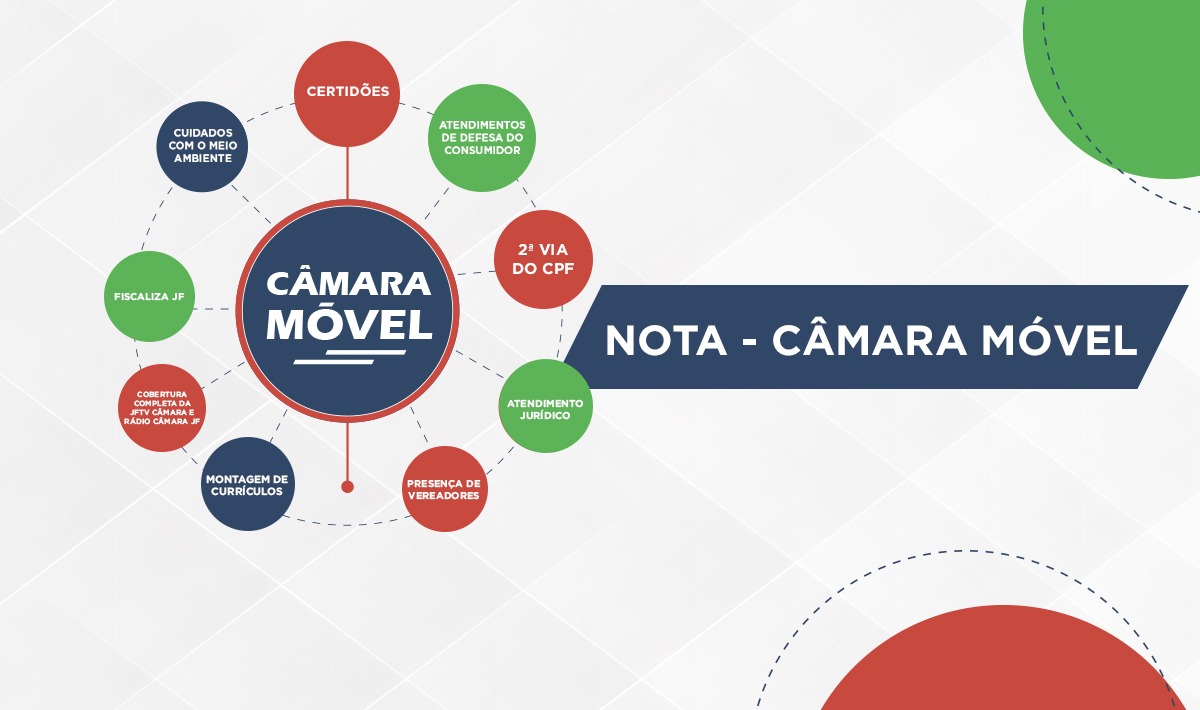 Nota - Câmara Móvel no Bairro Grama será reagendado (07/06/2022 00:00:00)