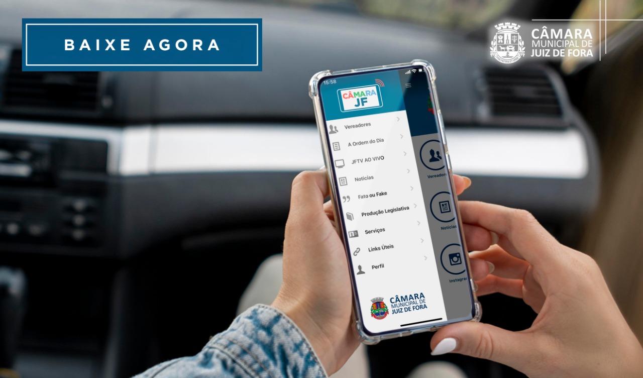 App CâmaraJF já está disponível para download em todas as plataformas (19/07/2022 00:00:00)