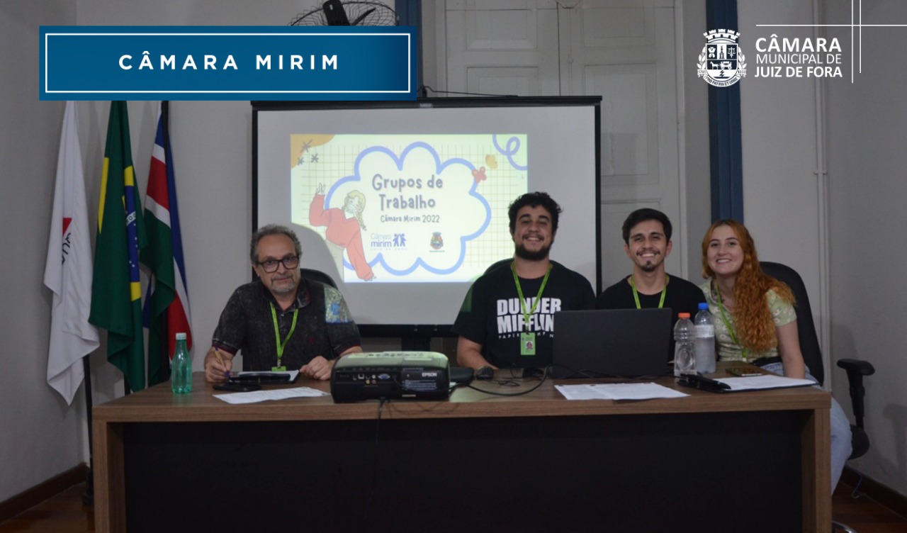 Câmara Mirim planeja etapa municipal (05/10/2022 00:00:00)