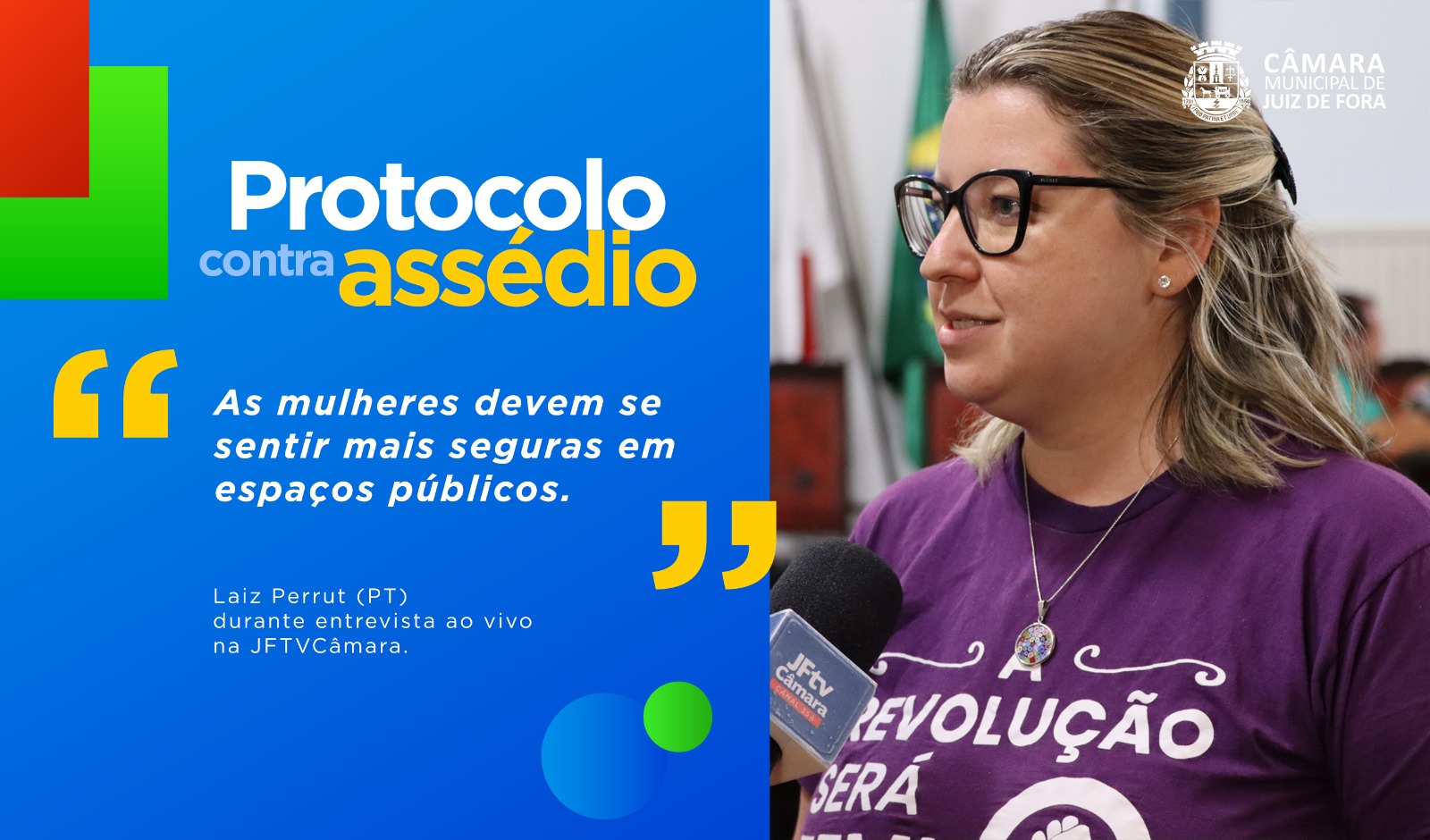 Ao Vivo - Laiz Perrut destaca projeto de combate à violência sexual (27/03/2023 00:00:00)