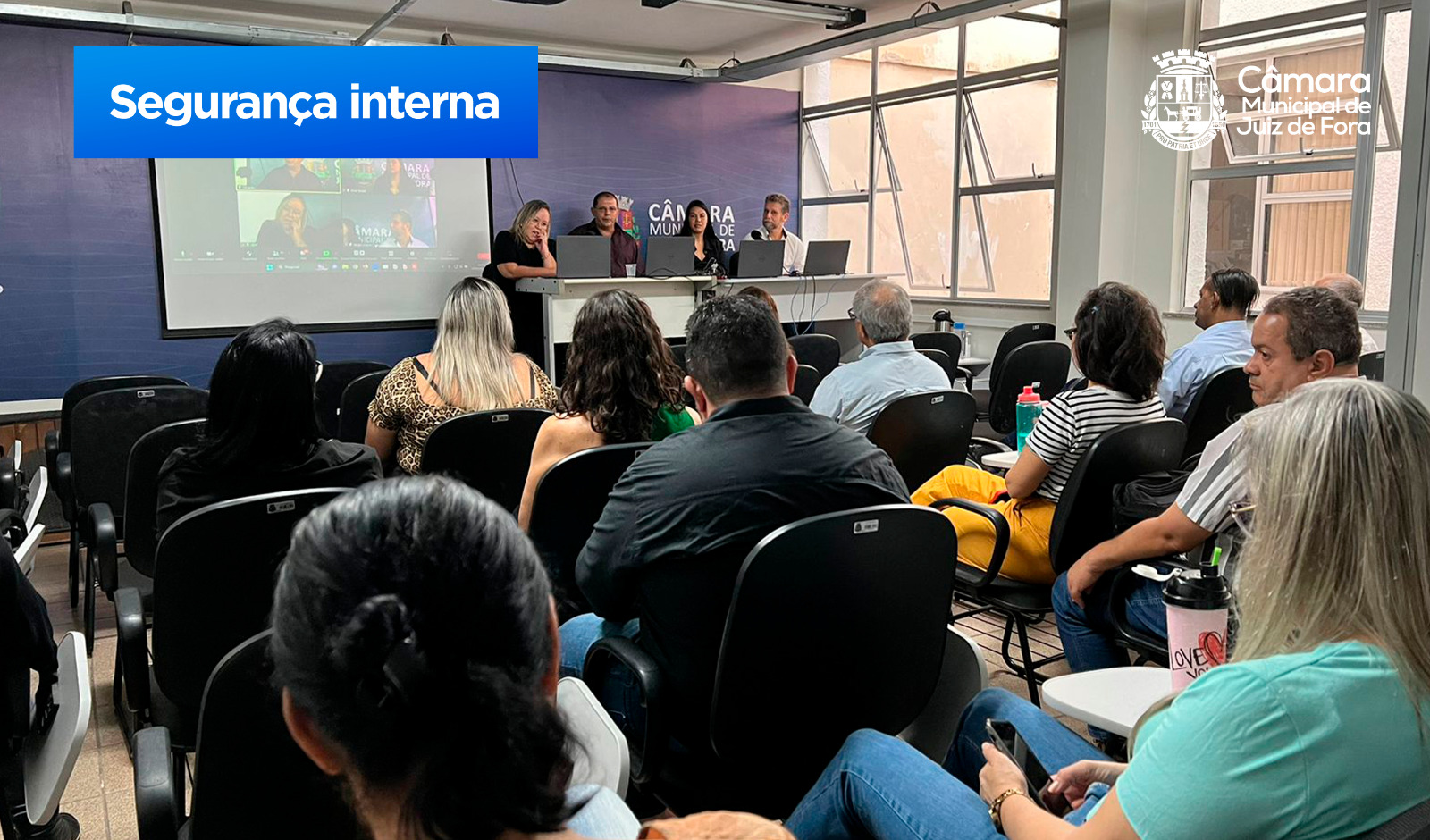 Câmara foca na segurança dos servidores em curso da Elejuf (13/04/2023 00:00:00)