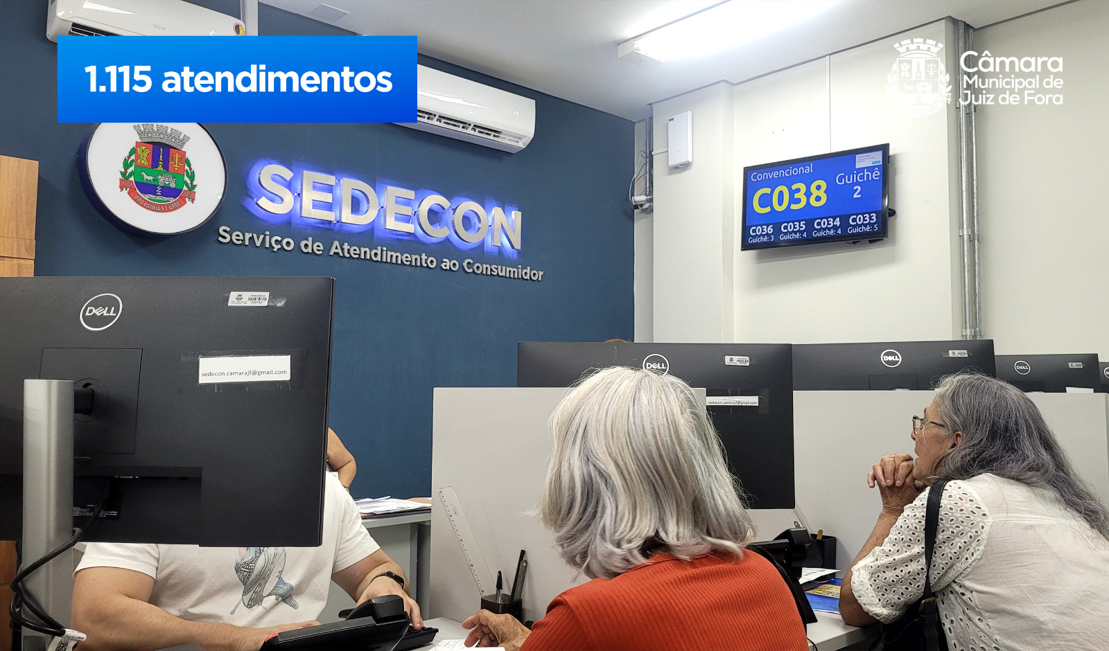 Sedecon atendeu 124% mais reclamações em março (13/04/2023 00:00:00)