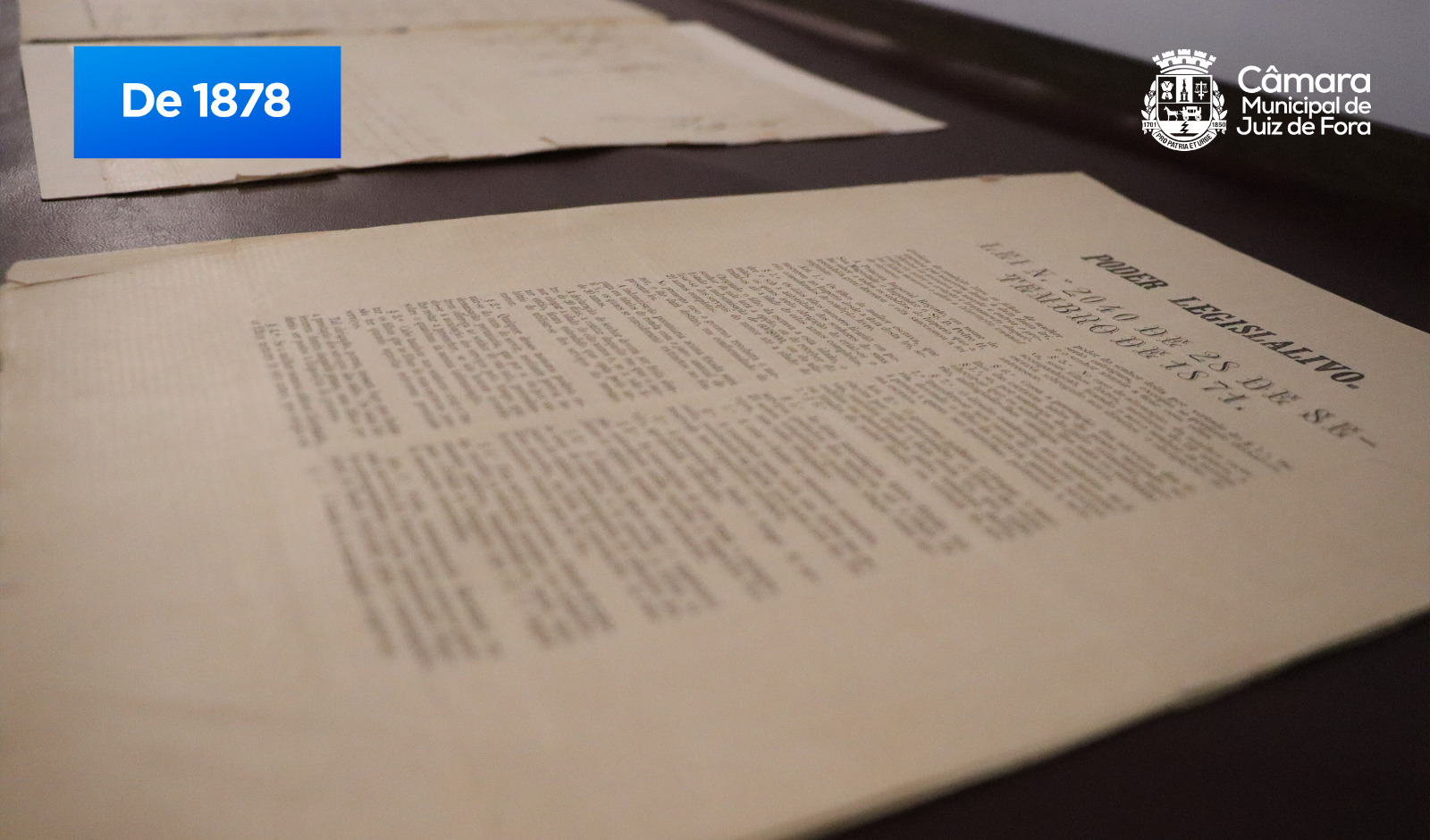 Câmara 170 anos - Exposição conta com discurso a Dom Pedro II (18/04/2023 00:00:00)