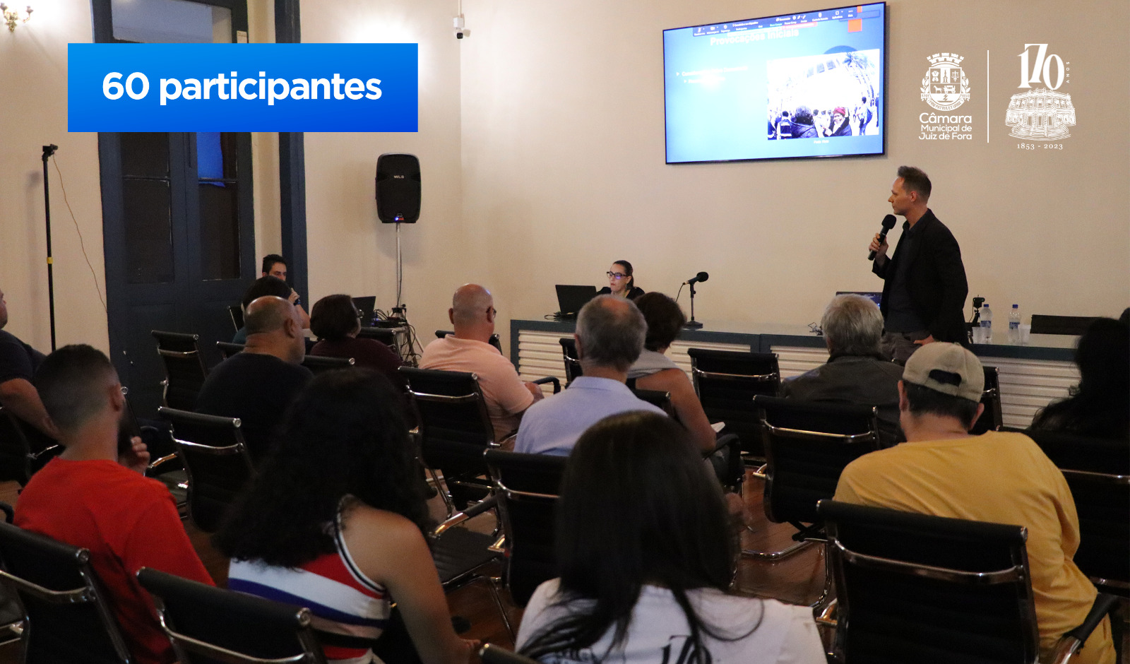 Câmara 170 anos - Elejuf inicia cursos abertos Nossa Câmara Cidadã (25/04/2023 00:00:00)