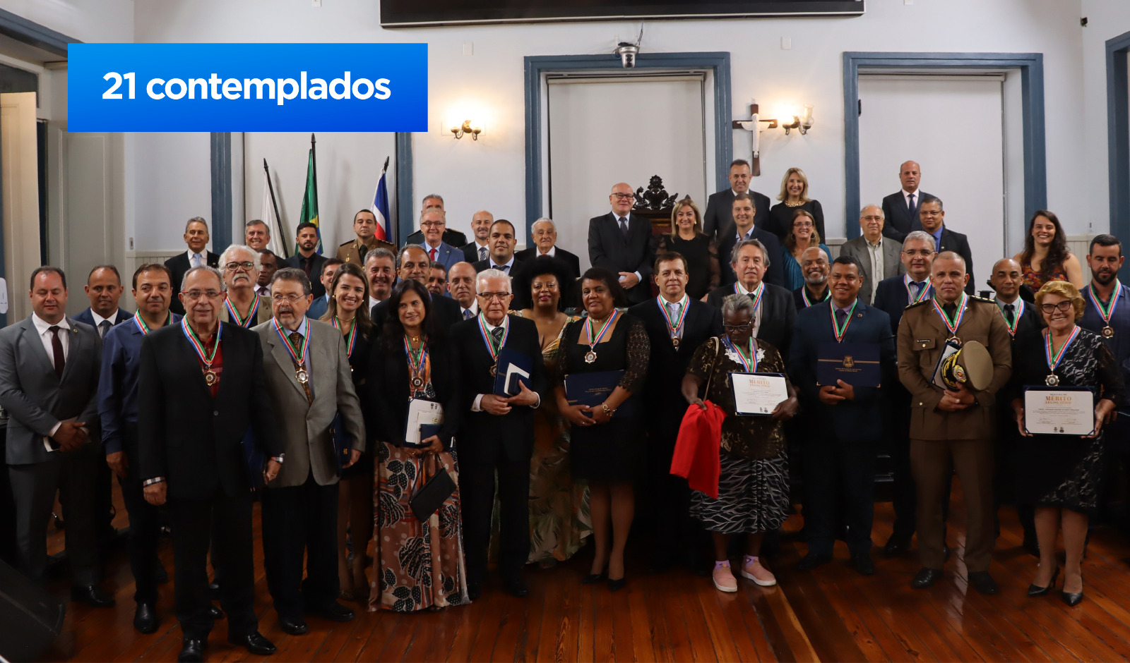 Câmara outorga Medalha do Mérito Legislativo 2023 (27/04/2023 00:00:00)