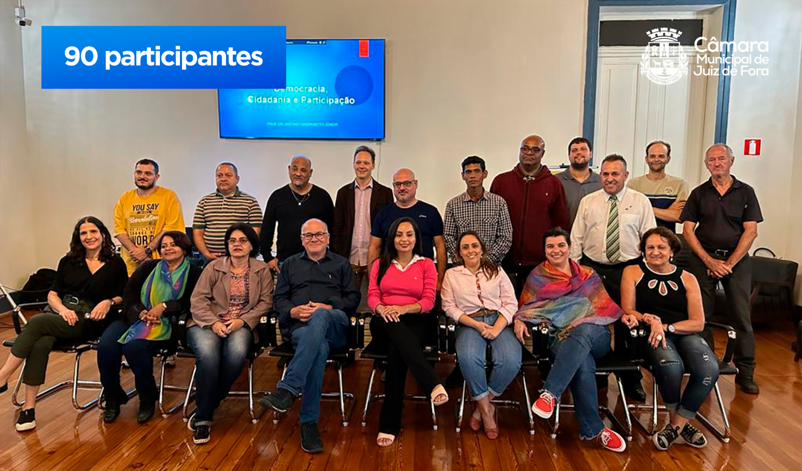 Câmara conclui o primeiro curso da Elejuf aberto à população (12/05/2023 00:00:00)