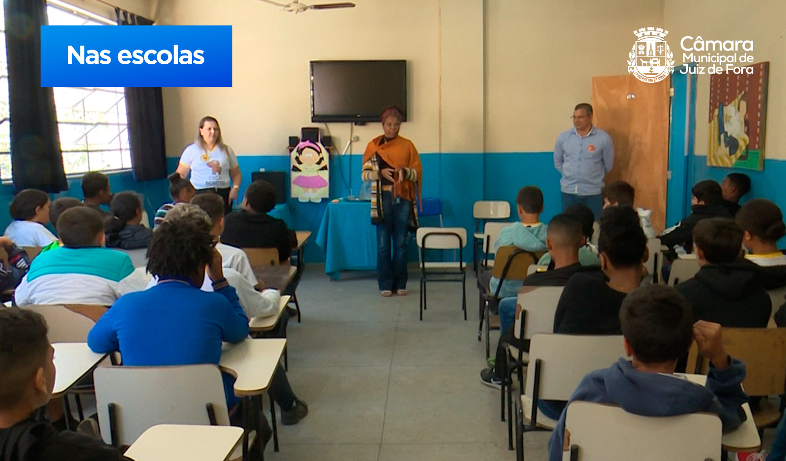 Maio Laranja - Escolas participam de ações educativas (16/05/2023 00:00:00)