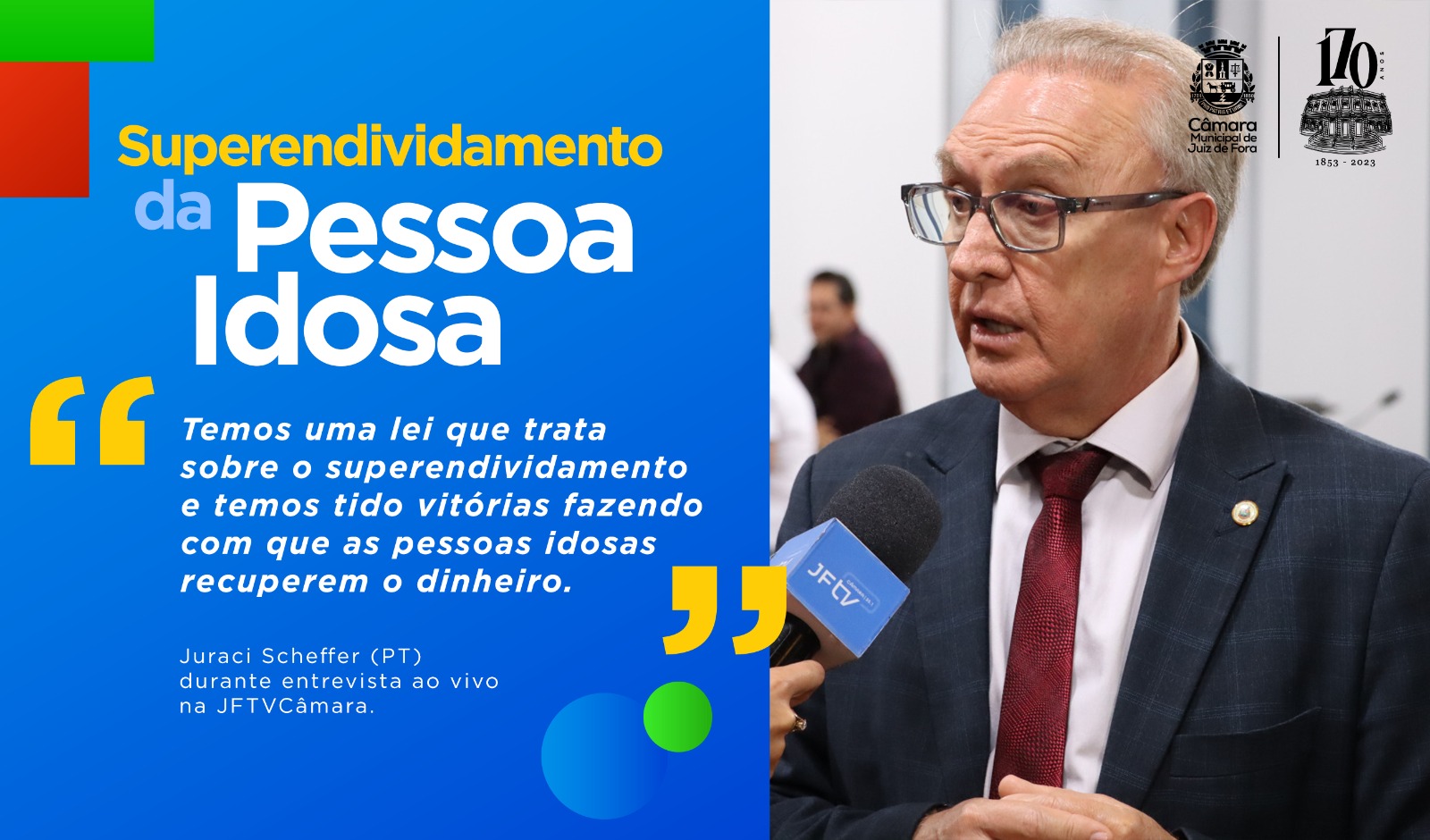 Ao Vivo - Juraci Scheffer faz um balanço sobre o Mês da Pessoa Idosa (30/05/2023 00:00:00)