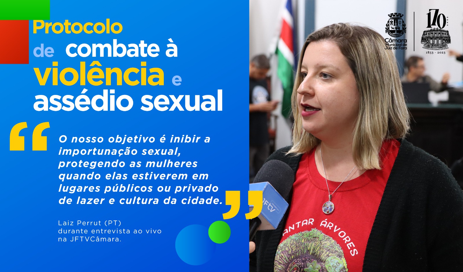 Ao Vivo - Laiz Perrut repecurte protocolo de combate à violência sexual (31/05/2023 00:00:00)