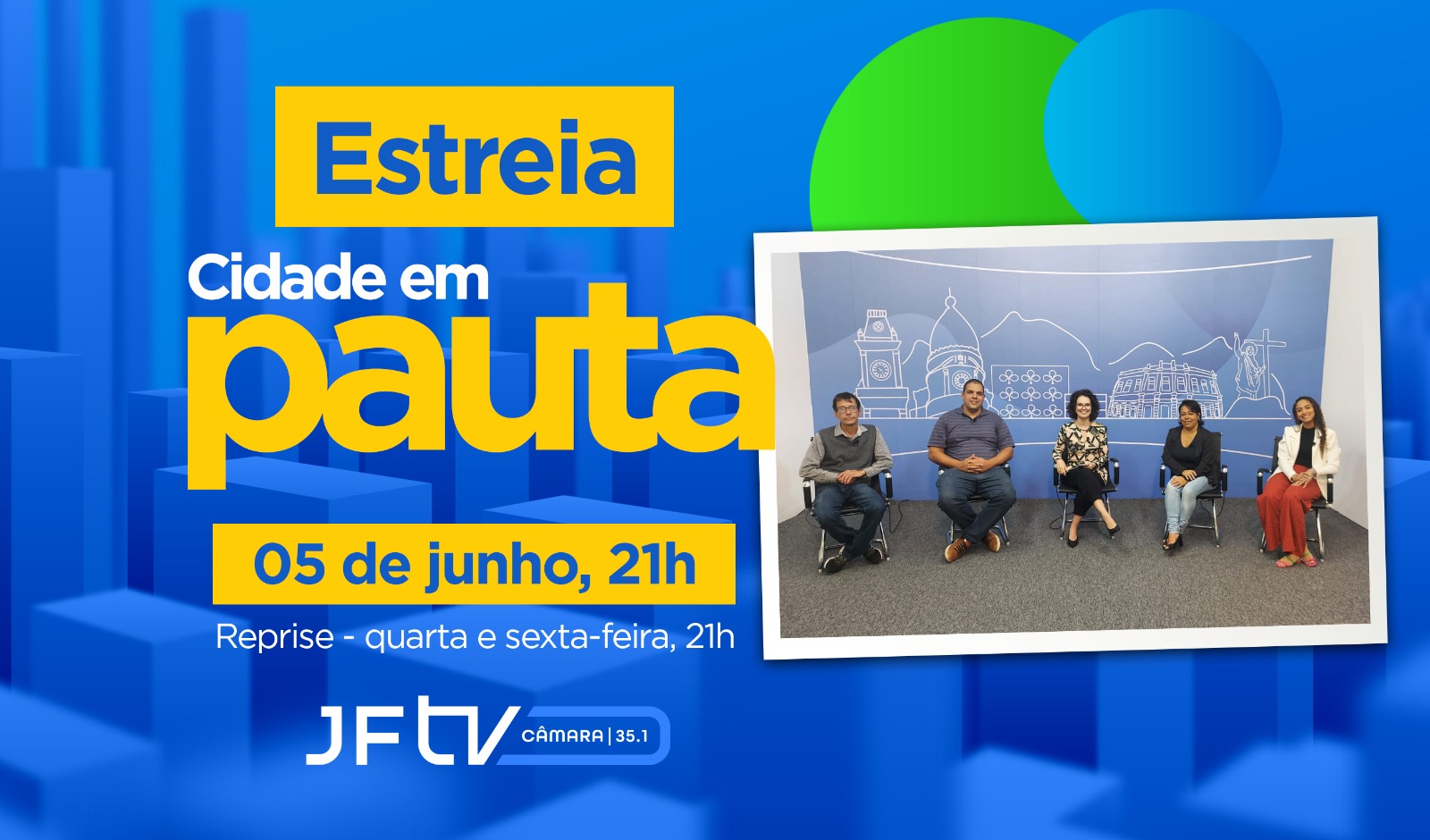 JFTV estreia programa Cidade em Pauta (05/06/2023 00:00:00)