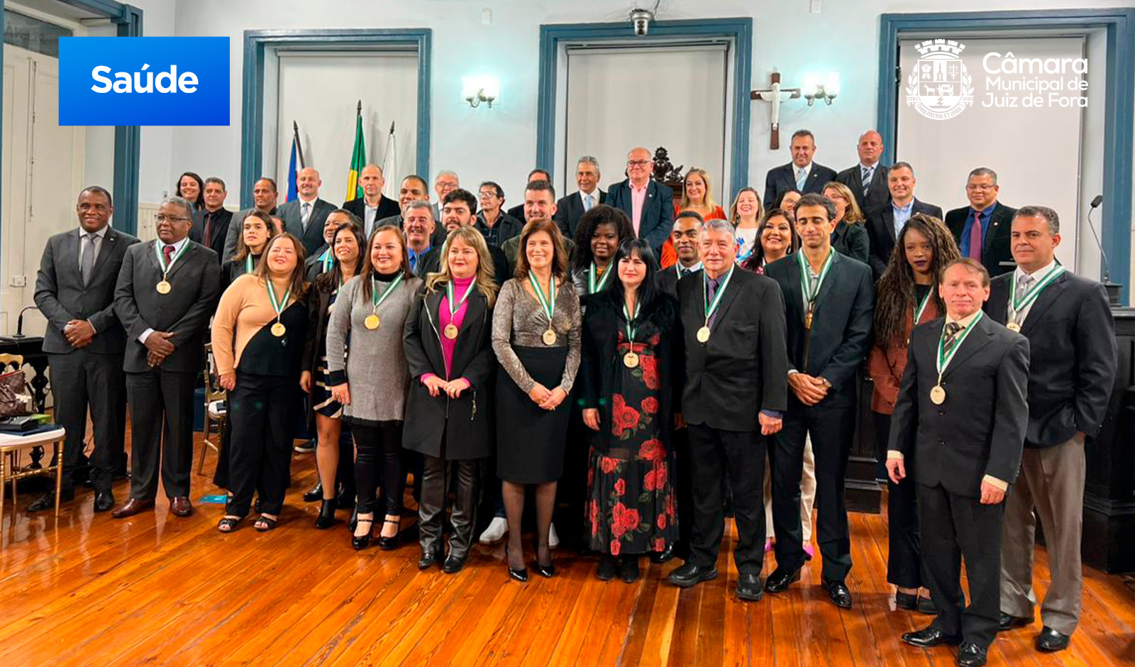 Câmara reconhece 19 personalidades com a Medalha Guardiões da Saúde 2023 (20/06/2023 00:00:00)