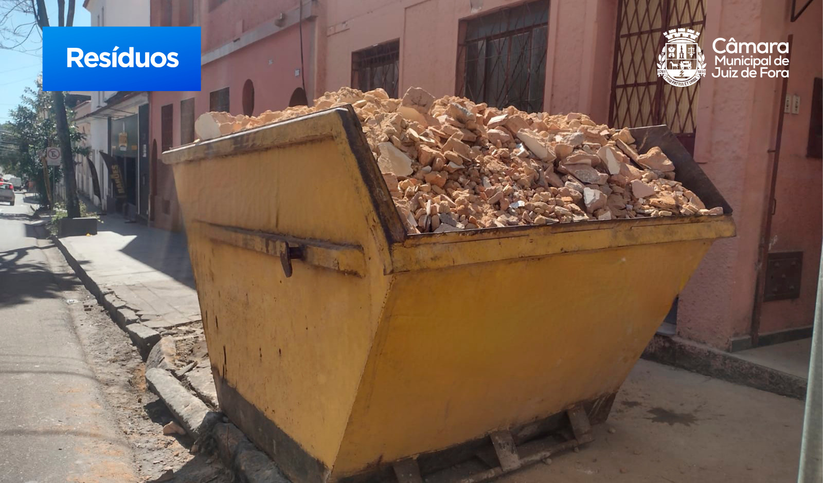 Câmara aprova PL com atualização de regras para caçambas em JF (28/06/2023 00:00:00)