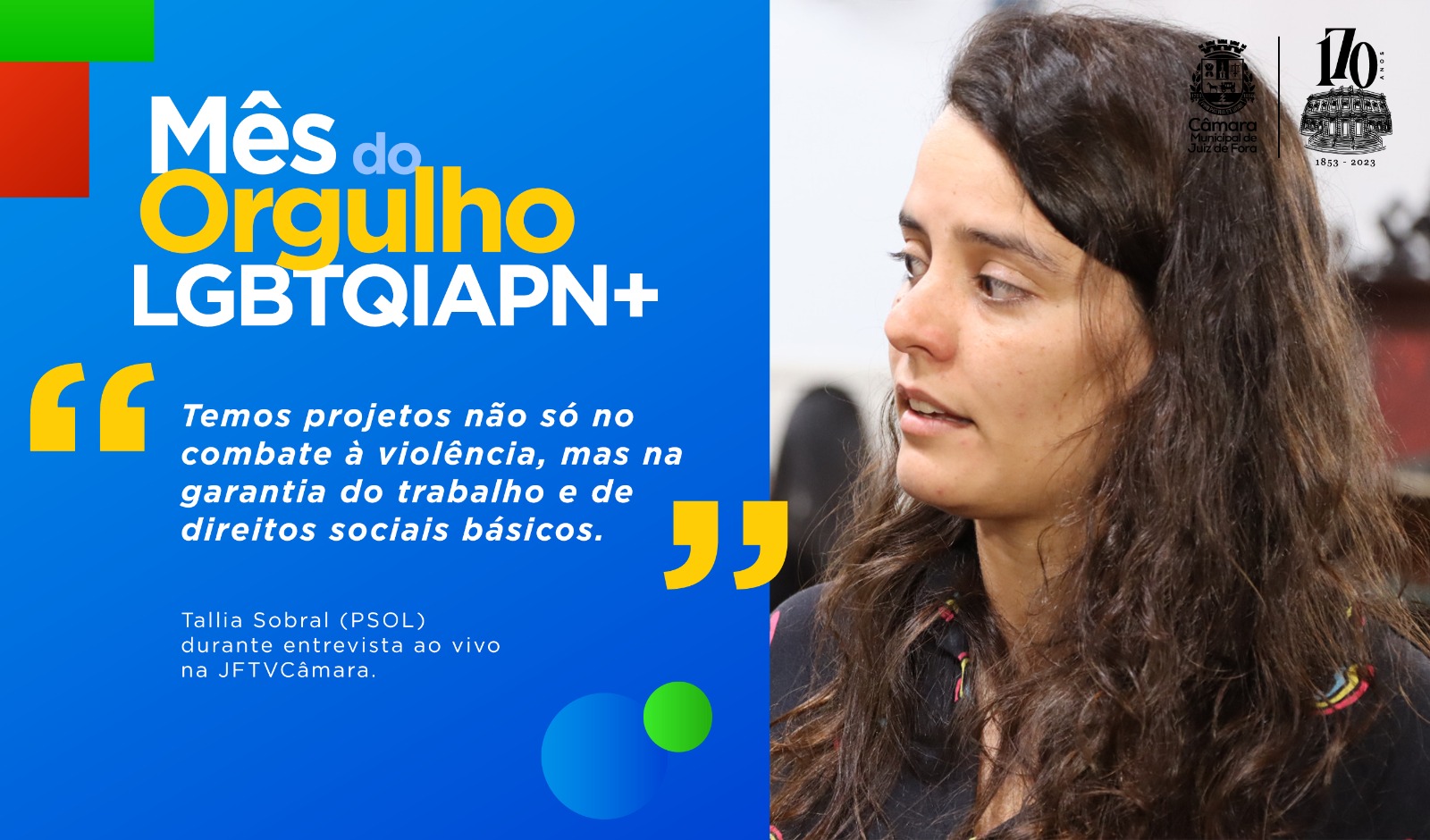Ao Vivo - Tallia Sobral defende políticas públicas para população LGTBQIAPN+ (28/06/2023 00:00:00)