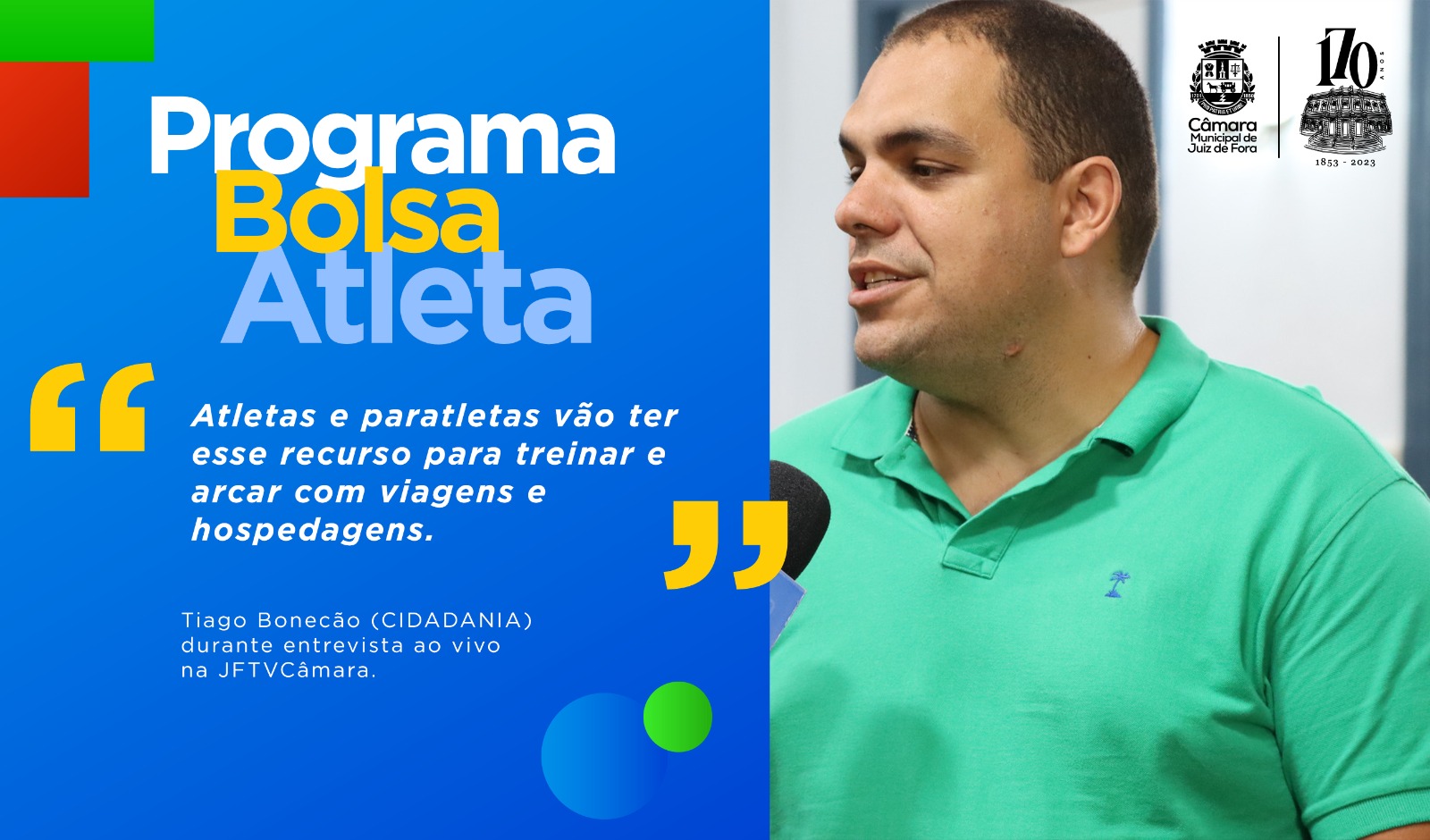 Ao Vivo - Tiago Bonecão convida esportistas para o Bolsa Atleta (29/06/2023 00:00:00)