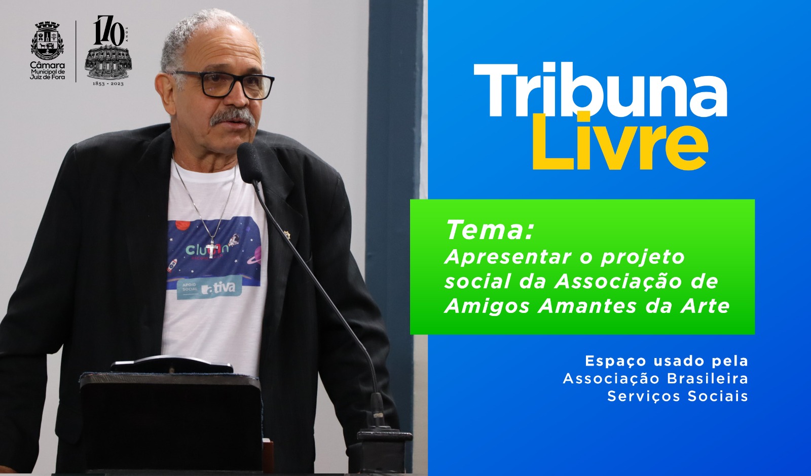 Tribuna Livre - Associação Brasileira de Serviços Sociais pede apoio para educação tecnológica (05/07/2023 00:00:00)