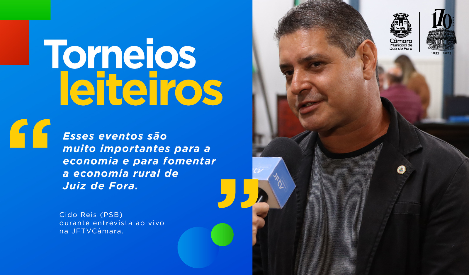 Ao Vivo - Cido Reis reforça a importância dos torneios leiteiros (05/07/2023 00:00:00)