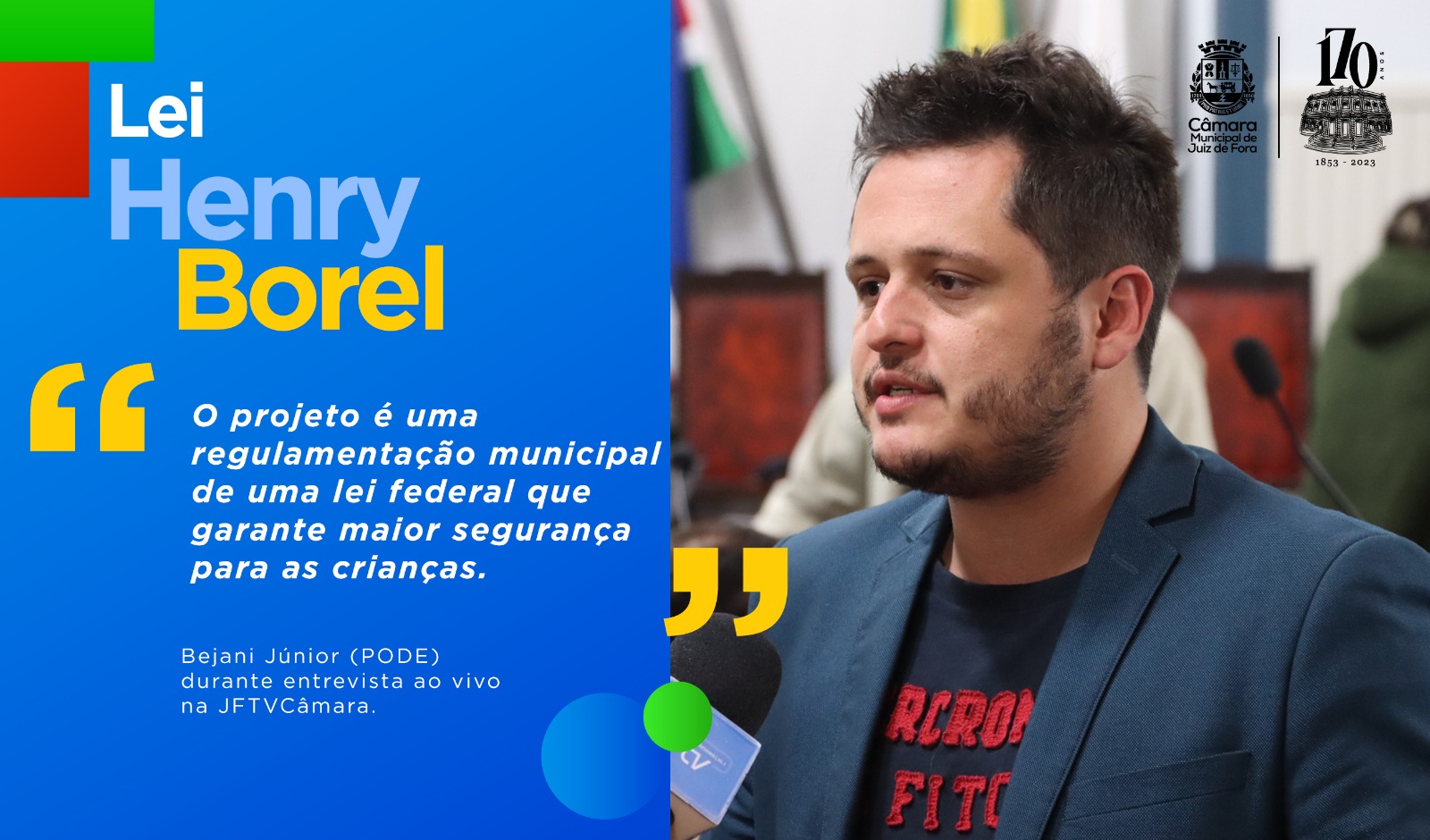 Ao Vivo - Lei Henry Borel é abordada por Bejani Júnior (07/07/2023 00:00:00)