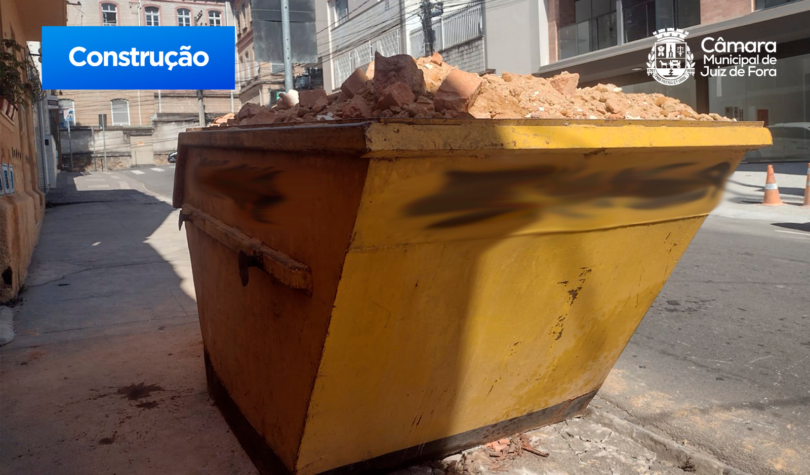 Agora é Lei - Atualização das regras para uso de caçambas no município (01/08/2023 00:00:00)