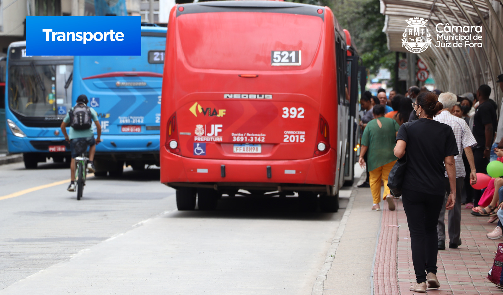 Vereadores propõem tarifa zero de ônibus aos domingos e feriados em JF (18/08/2023 00:00:00)
