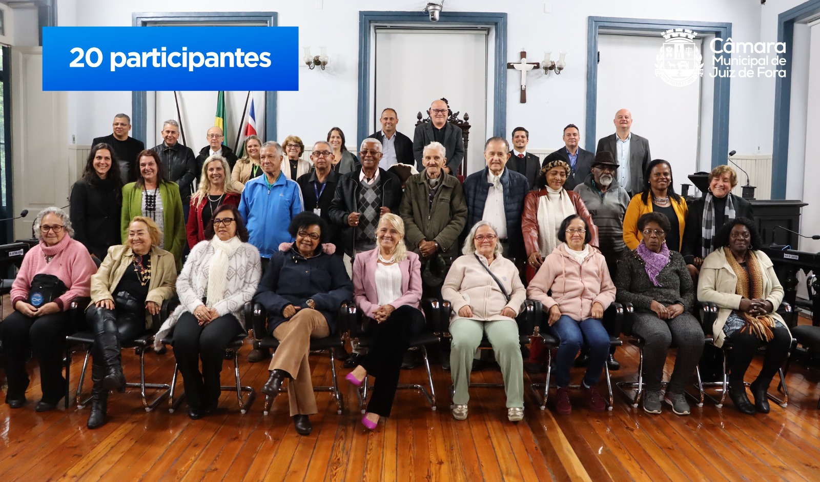 Presidência empossa novos participantes do Câmara Sênior 2023-2024 (29/08/2023 00:00:00)