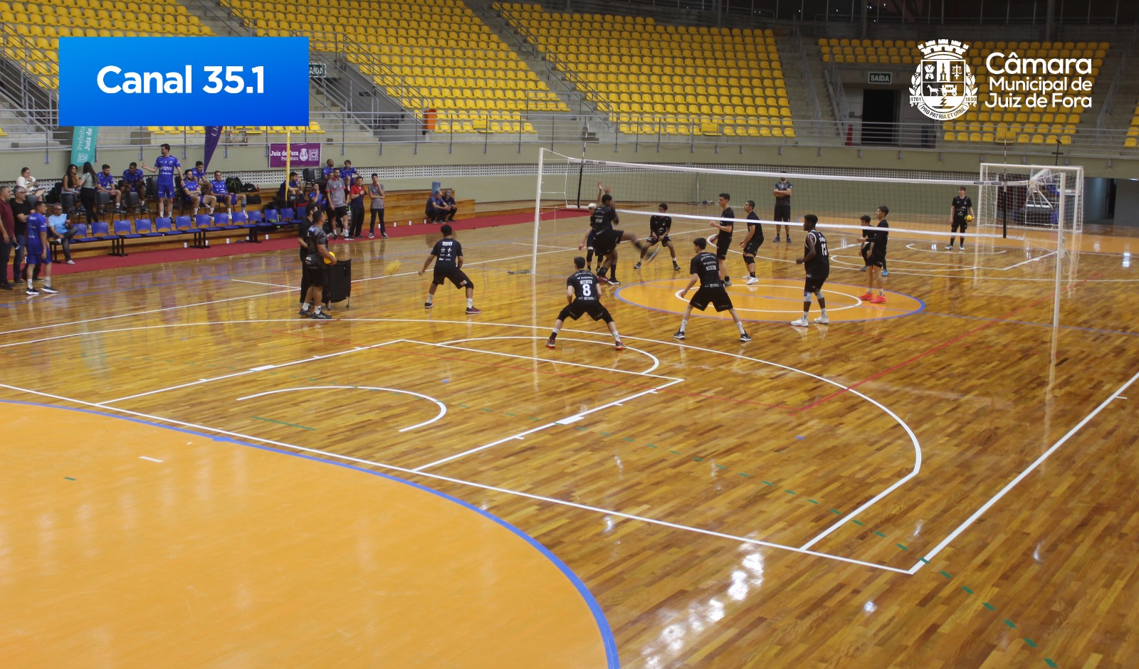 JFTV transmitirá jogos do JF Vôlei em casa no Campeonato Mineiro (29/08/2023 00:00:00)