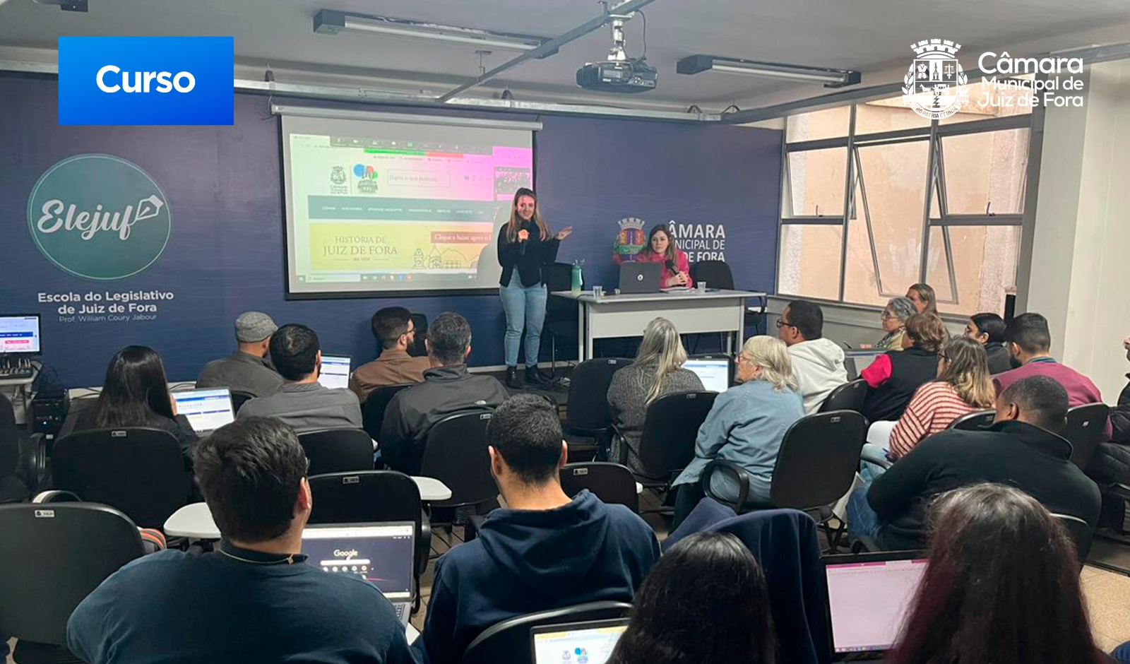 Câmara capacita servidores para novo sistema eletrônico (29/08/2023 00:00:00)